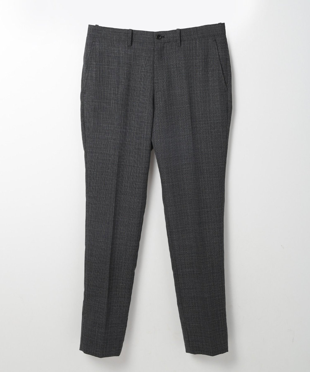 MEN'S BIGI 【ACTIVE TAILOR】ミックスヤーンスラックス グレー