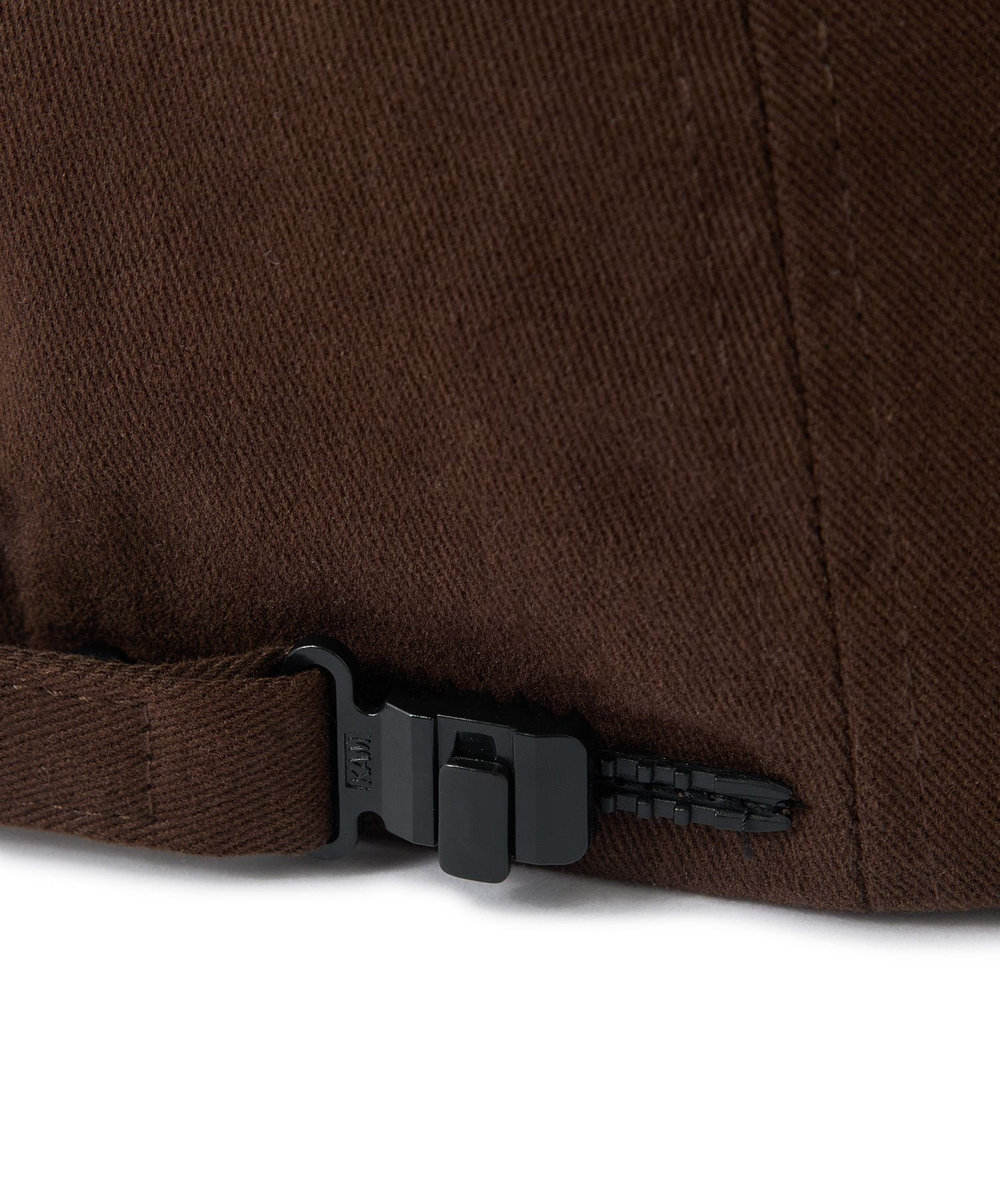 MEN'S BIGI 【CAP-TAIN/キャップテイン】別注 CAFE WEST チェーンステッチキャップ ブラウン