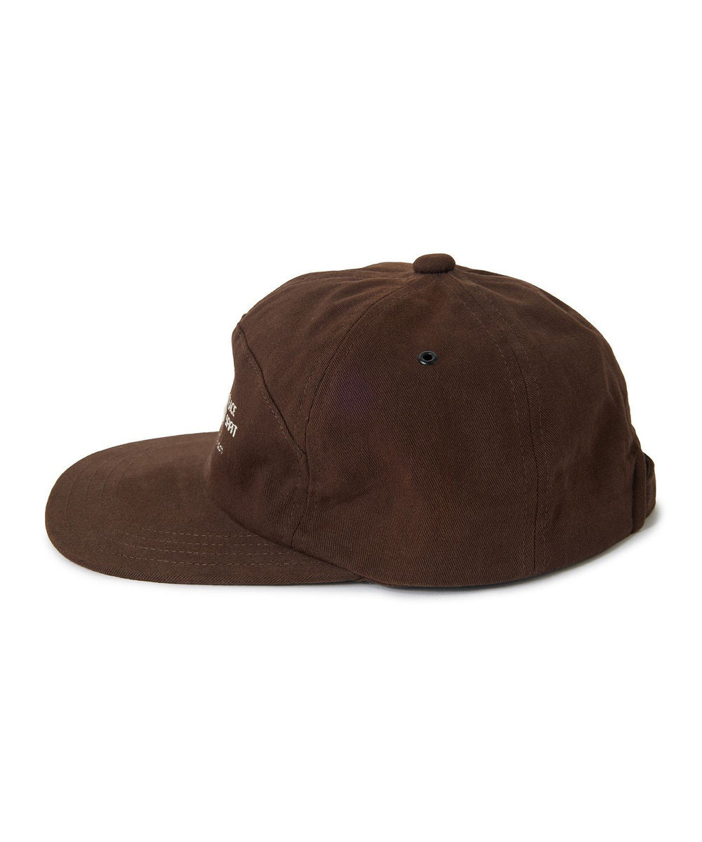 MEN'S BIGI 【CAP-TAIN/キャップテイン】別注 CAFE WEST チェーンステッチキャップ ブラウン