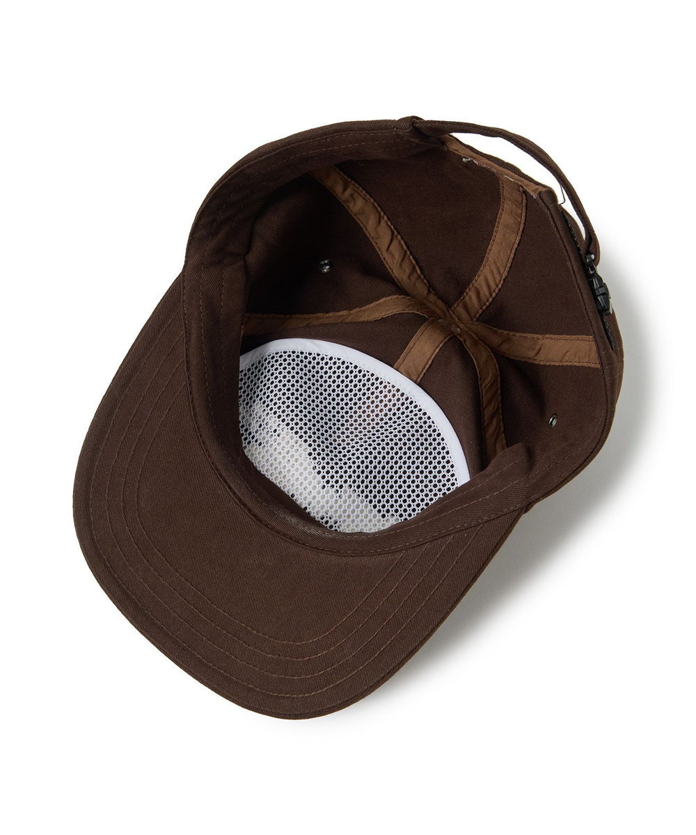 MEN'S BIGI 【CAP-TAIN/キャップテイン】別注 CAFE WEST チェーンステッチキャップ ブラウン