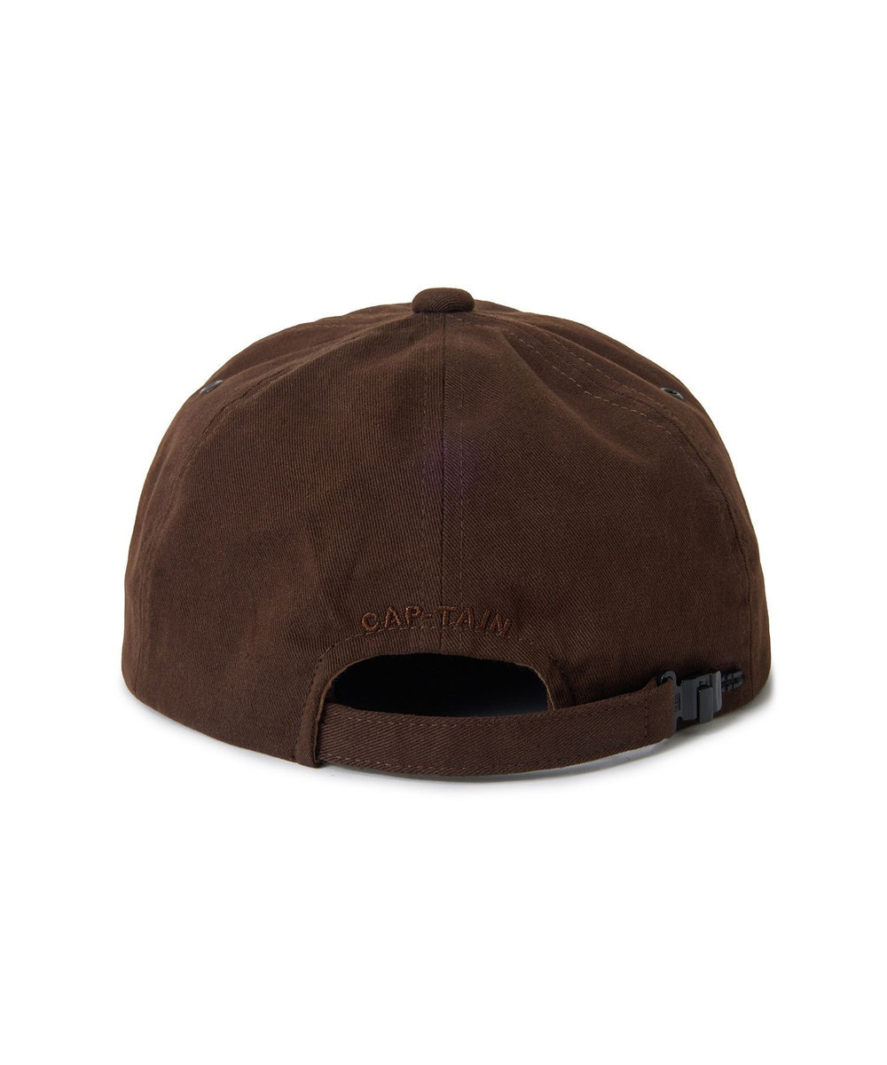 MEN'S BIGI 【CAP-TAIN/キャップテイン】別注 CAFE WEST チェーンステッチキャップ ブラウン