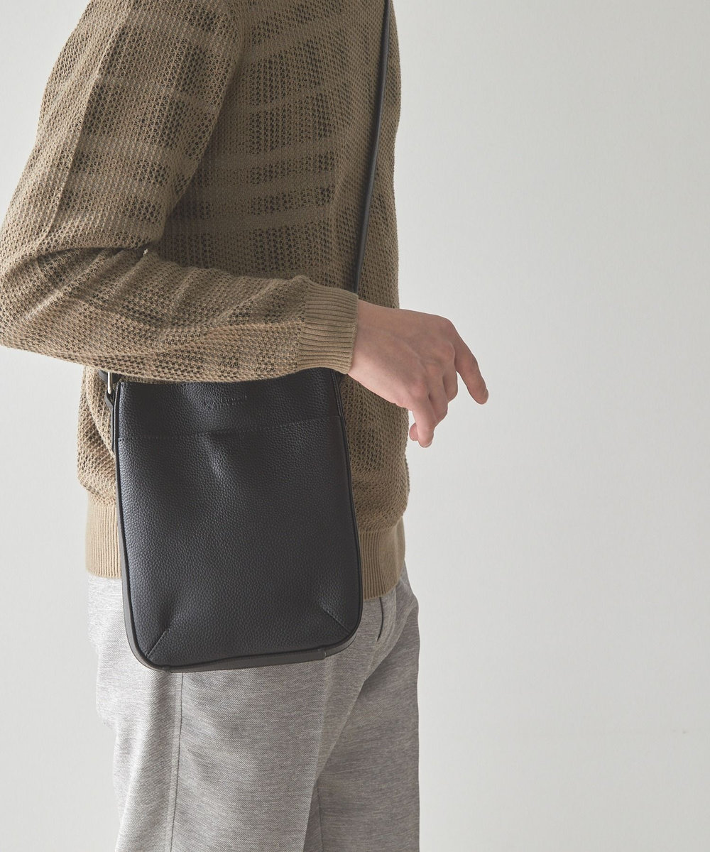 UNION STATION <UNION STATION by MEN'S BIGI>ボンディングミニショルダー ブラック系その他