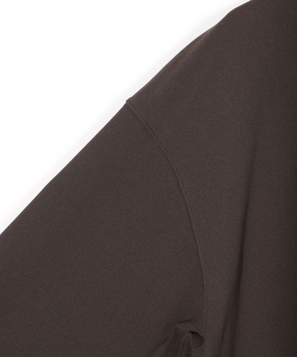 MEN'S BIGI 【50th Anniv . 中田 慎介】NYLON TURTLENECK CUT SEW ブラウン