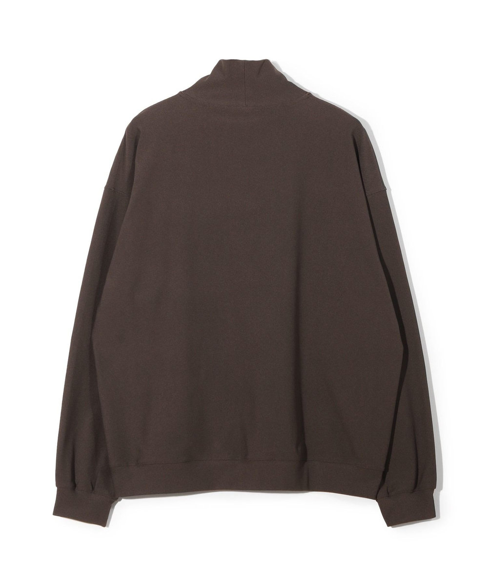 MEN'S BIGI 【50th Anniv . 中田 慎介】NYLON TURTLENECK CUT SEW ブラウン