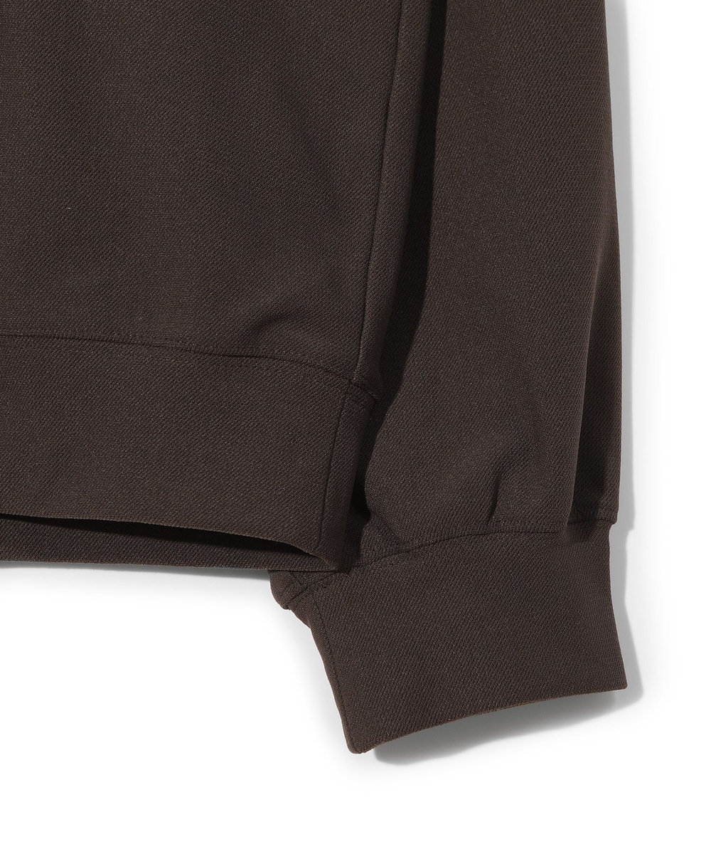 MEN'S BIGI 【50th Anniv . 中田 慎介】NYLON TURTLENECK CUT SEW ブラウン