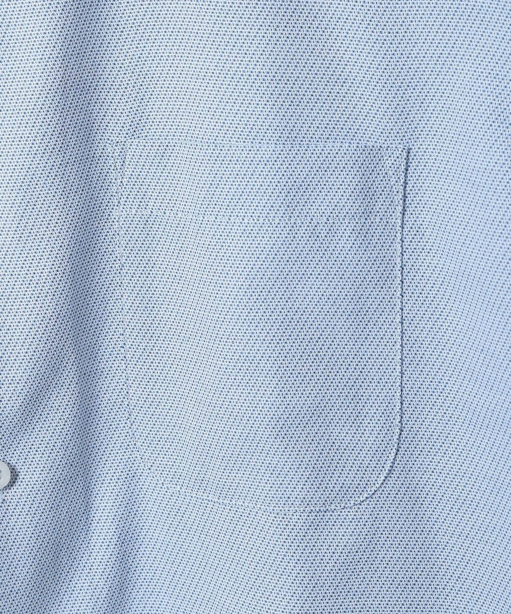 MEN'S BIGI コットンポリエステルドビーシャツ<EASY CARE> ホワイト系その他