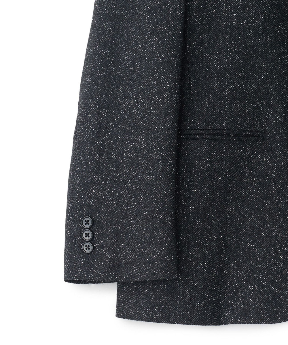 MEN'S BIGI 【BASED ON MEN'S BIGI HERITAGE】メランジ リラックス3Bジャケット ブラック