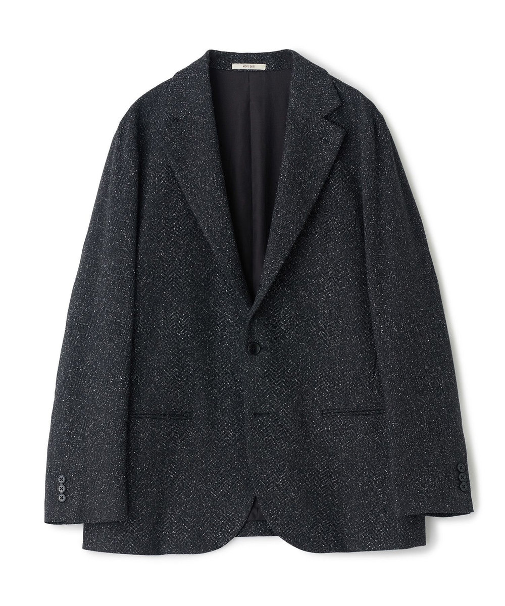 MEN'S BIGI 【BASED ON MEN'S BIGI HERITAGE】メランジ リラックス3Bジャケット ブラック