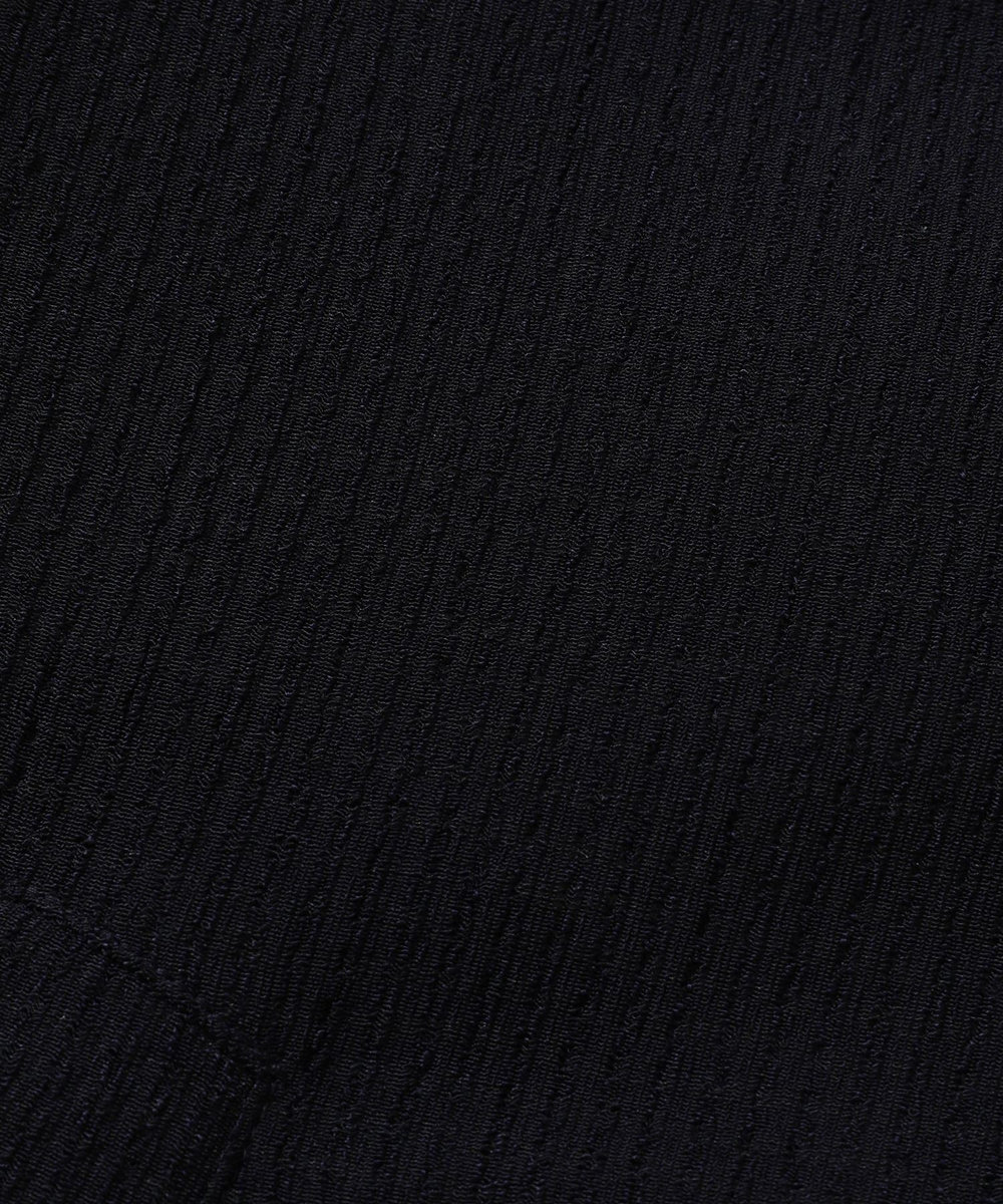 MEN'S BIGI 格子柄サッカースタンドカラーカーディガン ネイビー