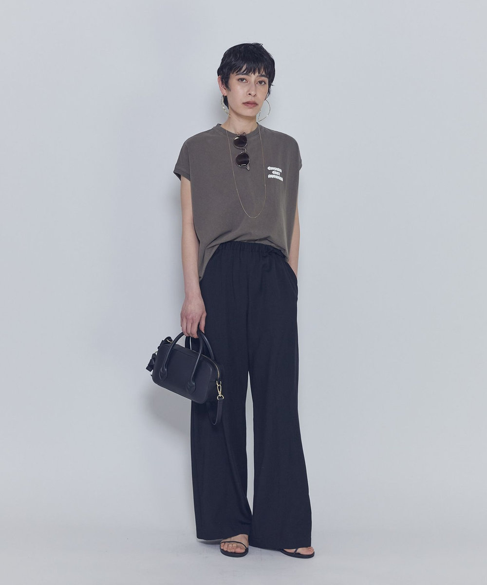 1er Arrondissement ＜upper hights / アッパーハイツ＞別注ビッグノースリーブTシャツ モカ