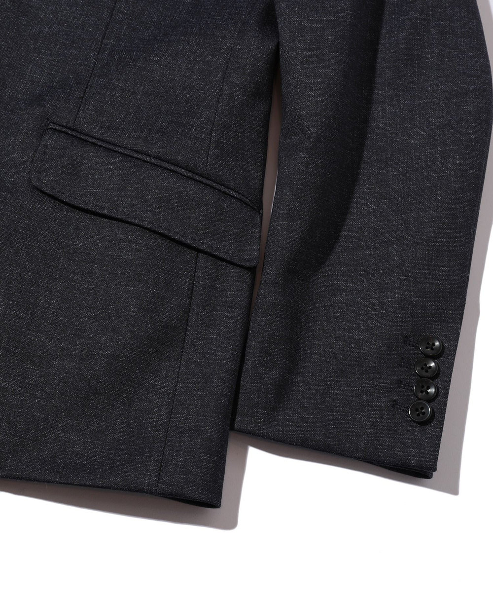MEN'S BIGI 【ACTIVE TAILOR】エクストラTRジャージプリントテーラードジャケット＜セットアップ・スリーピース対応＞ ネイビー