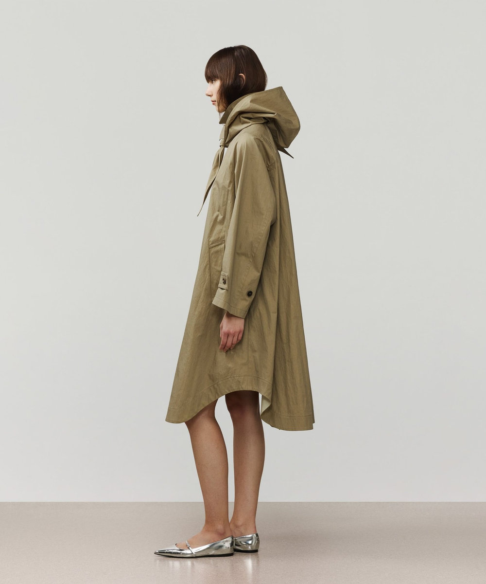 DÉPAREILLÉ GABARDINE BALMACAAN COAT / ギャバジンバルマカーンコート ベージュ