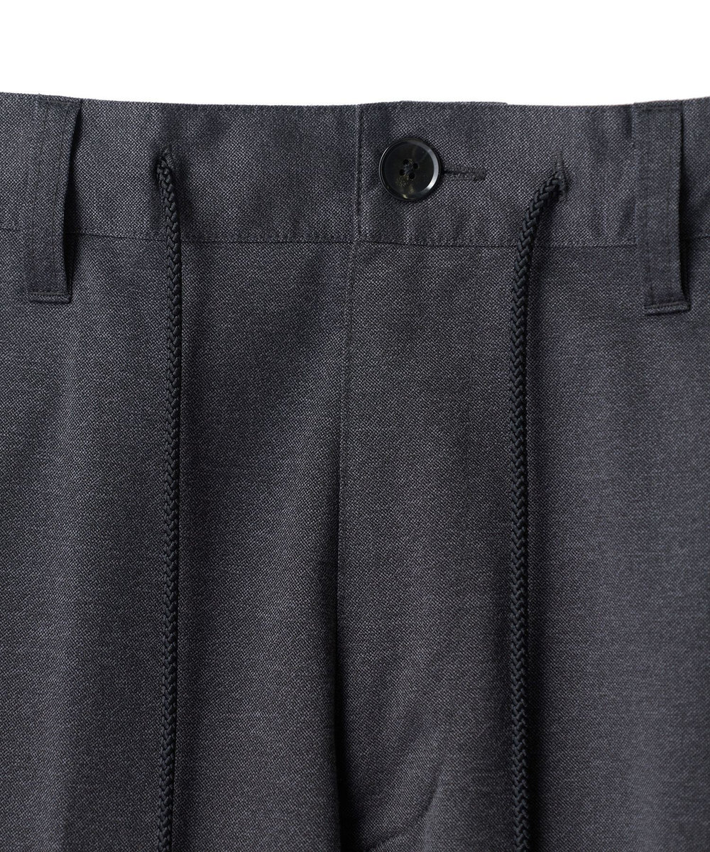 MEN'S BIGI Begin6月号掲載【COVEROSS W/カバロスダブル】別注 リカバリーセットアップパンツ＜血行促進/抗酸化作用/遠赤外線効果/ストレッチ＞ チャコールグレー