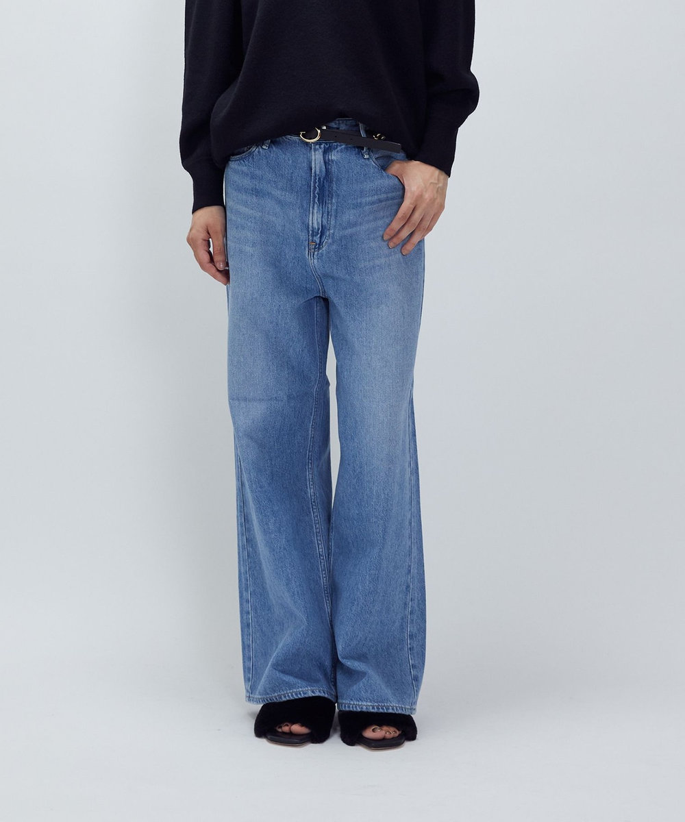 1er Arrondissement ＜upper hights / アッパーハイツ＞“THE LARA"デニムパンツ ライトブルー