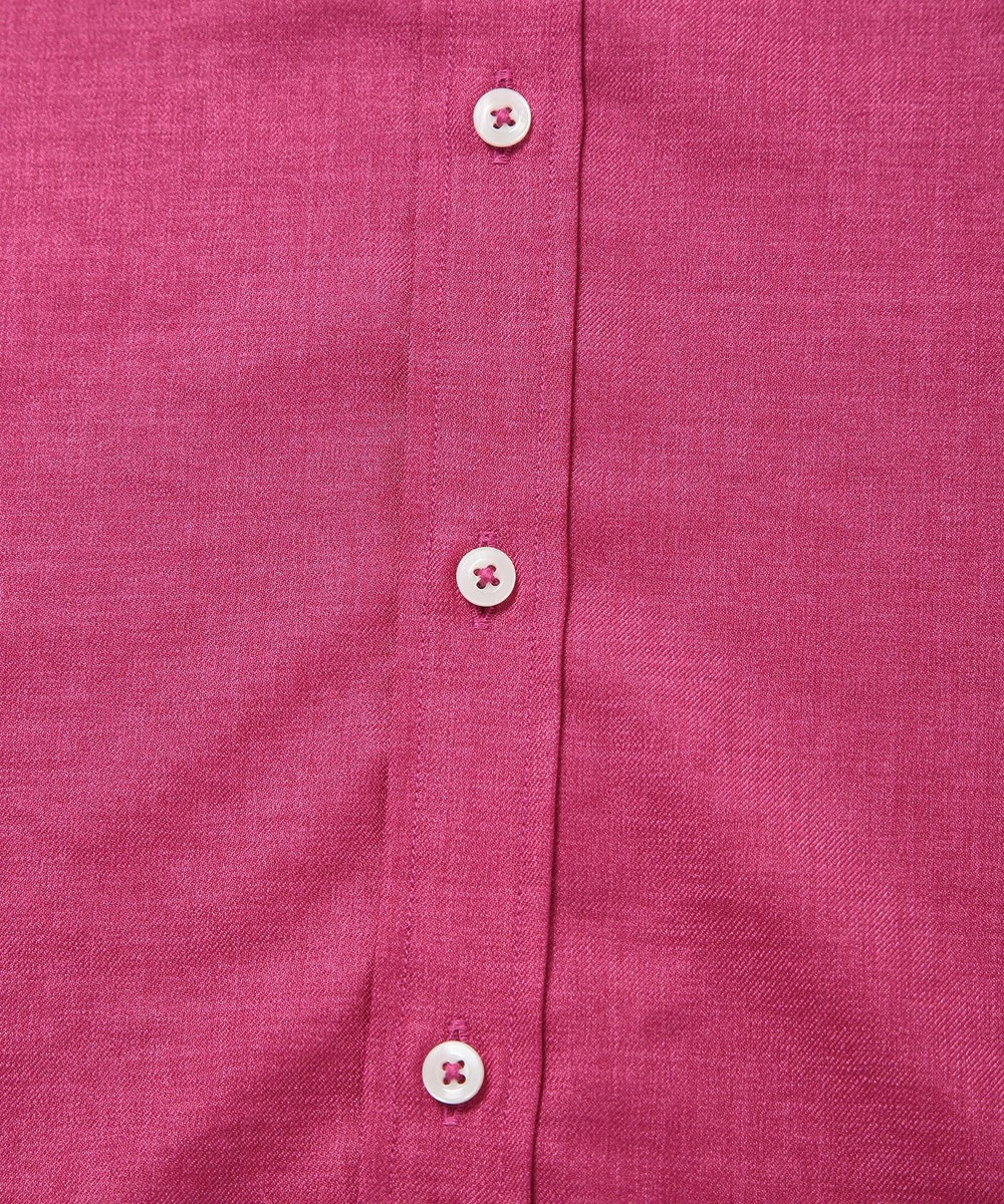 MEN'S BIGI オクシィジュエルストレッチ7分シャツ ピンク