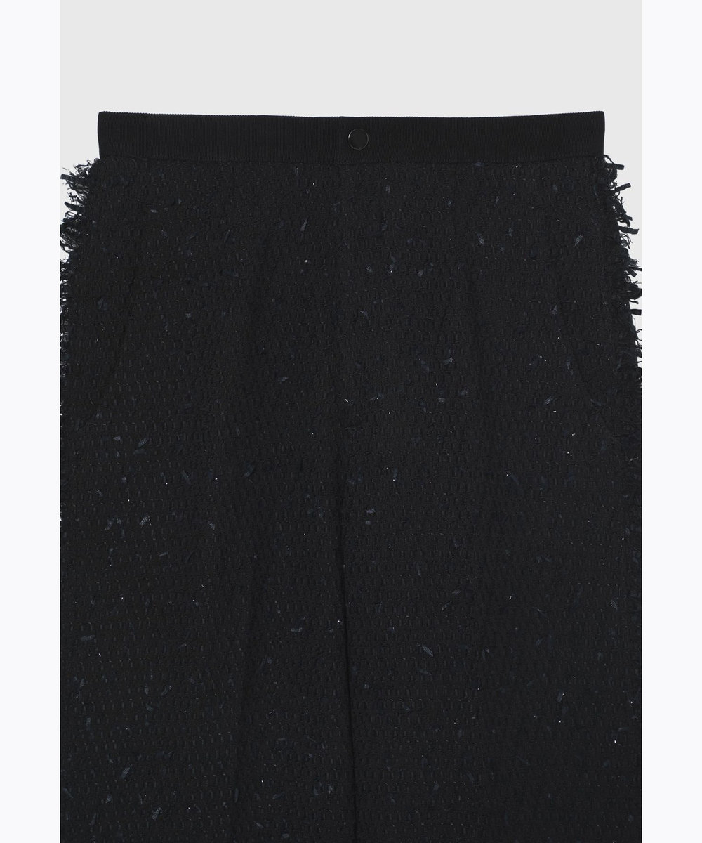 DÉPAREILLÉ FANCY TWEED PANTS / ファンシーツィードパンツ ブラック