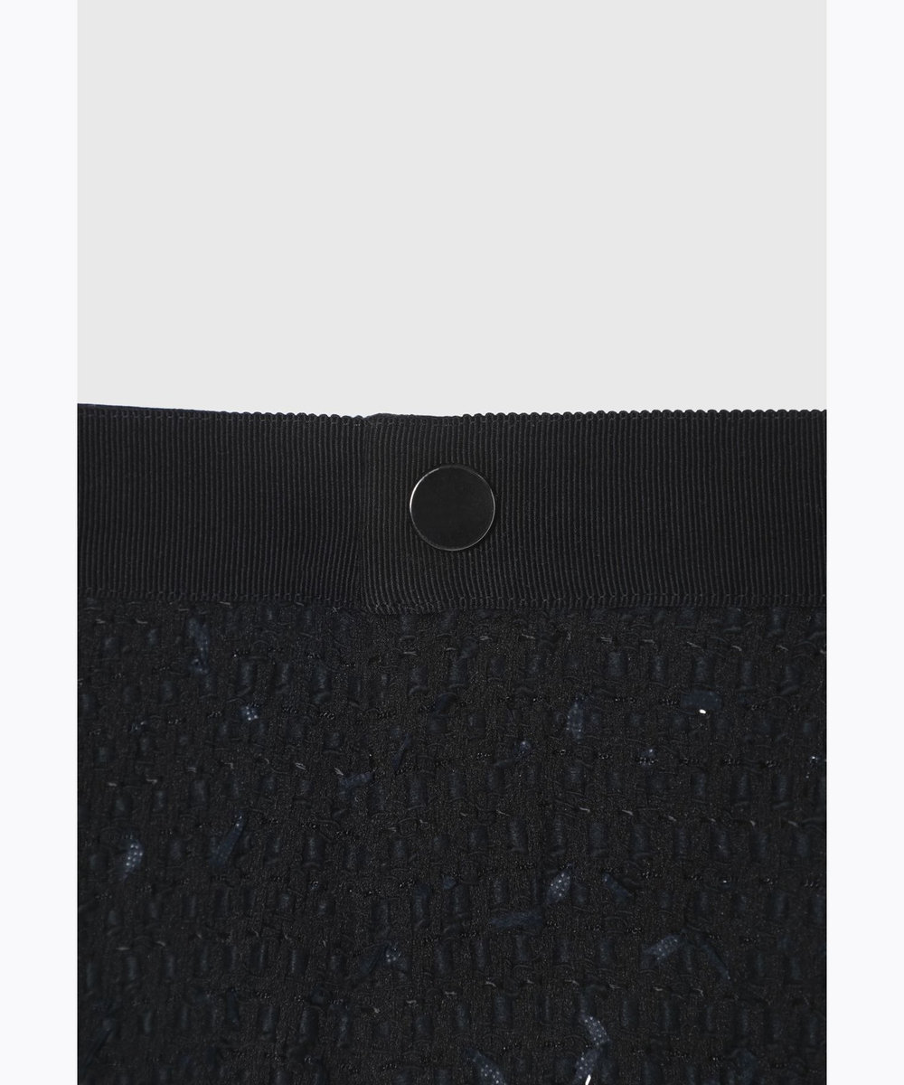 DÉPAREILLÉ FANCY TWEED PANTS / ファンシーツィードパンツ ブラック