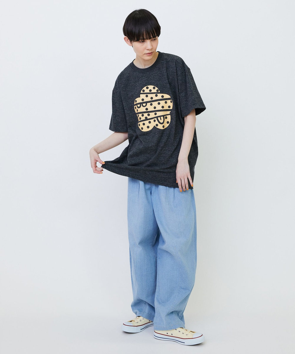 FRAPBOIS ドットパーキーT チャコールグレー