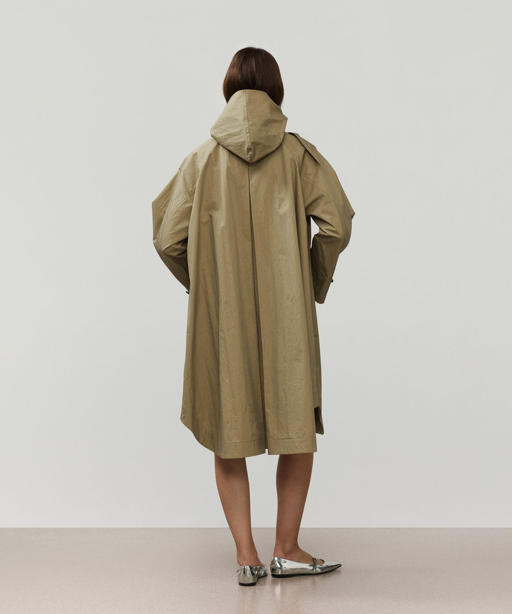 DÉPAREILLÉ GABARDINE BALMACAAN COAT / ギャバジンバルマカーンコート ベージュ
