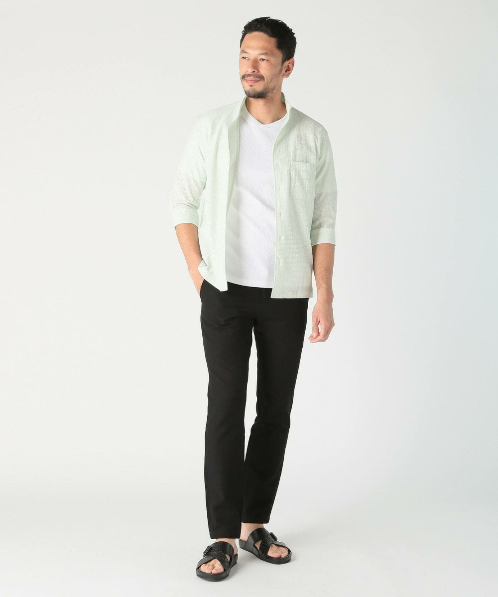 MEN'S BIGI ハイパワーストレッチ ツイルパンツ＜2wayストレッチ＞ ブラック