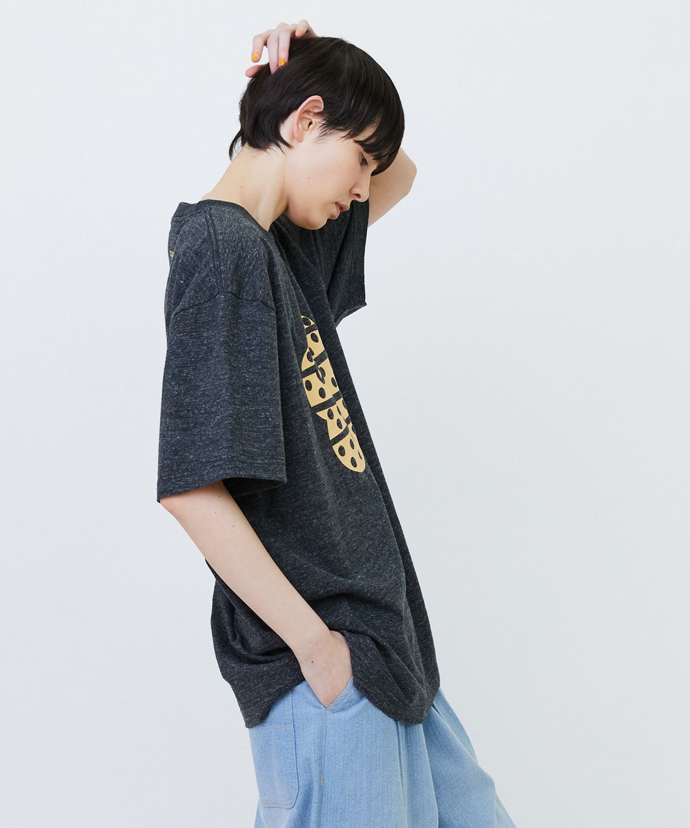 FRAPBOIS ドットパーキーT チャコールグレー