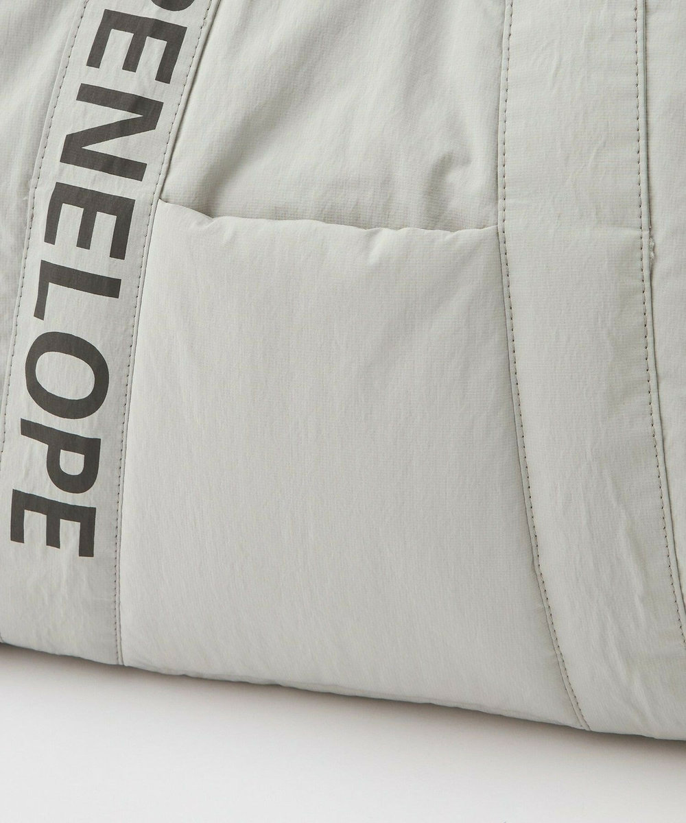 L'EQUIPE ateliers PENELOPE×L'EQUIPE ボンディングトートバッグ ライトグレー