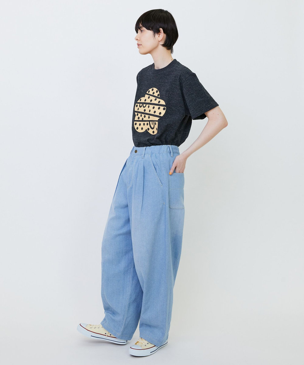 FRAPBOIS ドットパーキーT チャコールグレー