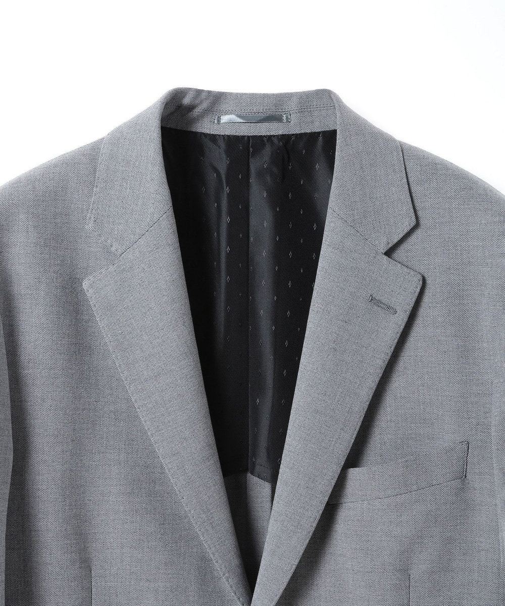 MEN'S BIGI 360度ストレッチTRジャケット<接触冷感> グレー