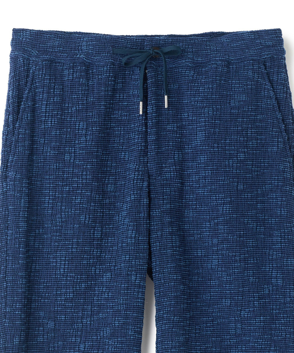 MEN'S BIGI スラブカールマイヤー イージーショートパンツ ネイビー