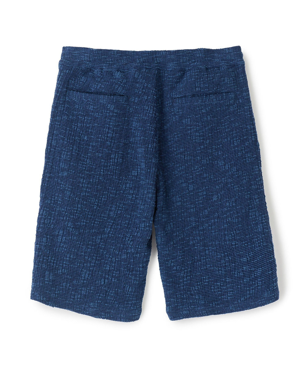 MEN'S BIGI スラブカールマイヤー イージーショートパンツ ネイビー