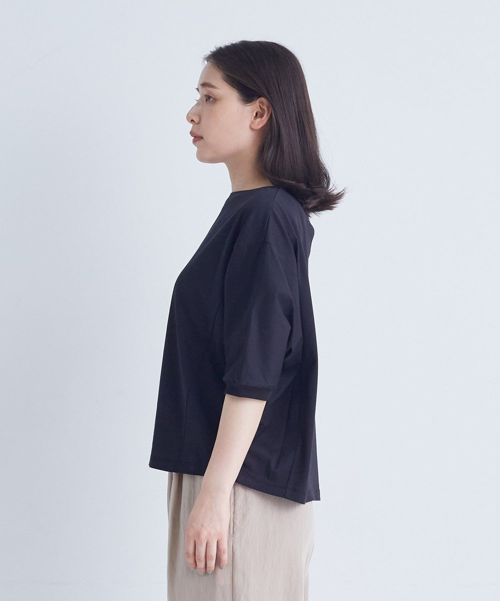 ADIEU TRISTESSE オフボディシルエットTシャツ ブラック
