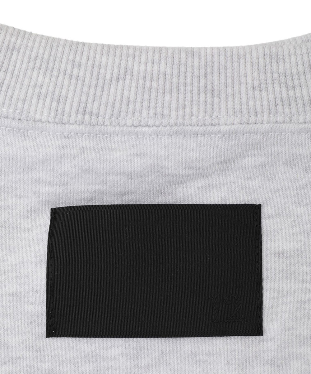 1er Arrondissement ＜COGTHEBIGSMOKE (コグ ザ ビッグ スモーク)＞“LEILA WIDE CUFF"スウェット ライトグレー