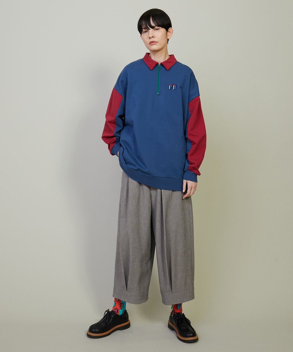 FRAPBOIS エアーポケット パンツ グレー