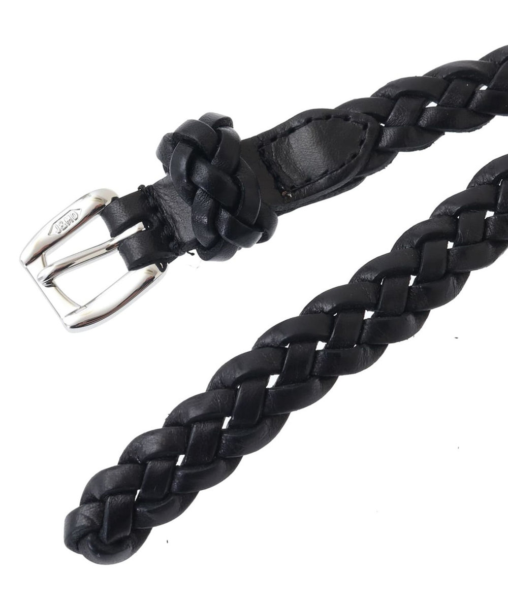 1er Arrondissement ＜J&M DAVIDSON(ジェイアンドエム デヴィッドソン）＞ロングブレイデッドベルト ブラック