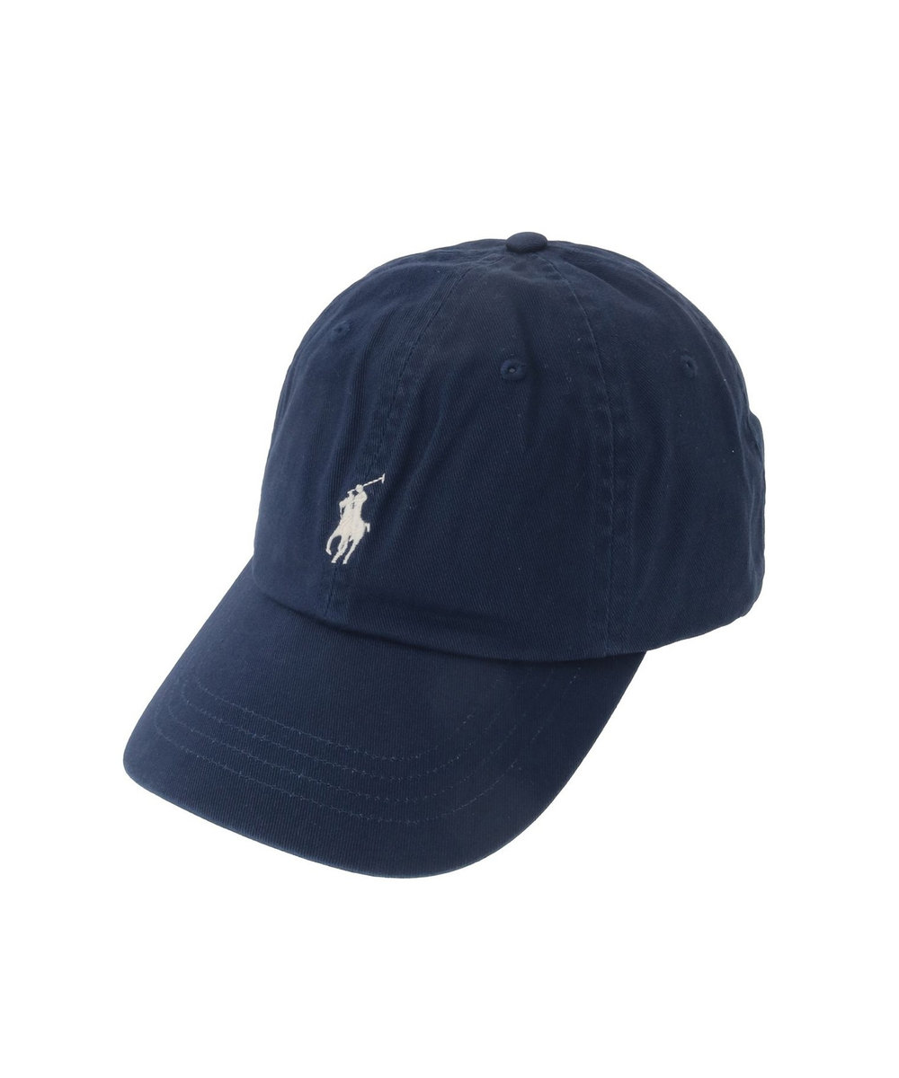 1er Arrondissement ＜POLO RALPH LAUREN（ポロ ラルフ ローレン）＞コットンチノクラシックスポーツキャップ ネイビー
