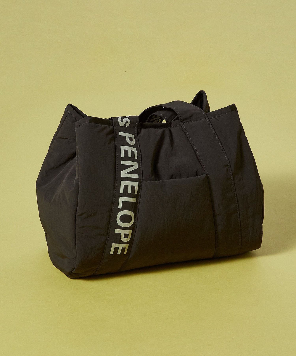 L'EQUIPE ateliers PENELOPE×L'EQUIPE ボンディングトートバッグ チャコールグレー
