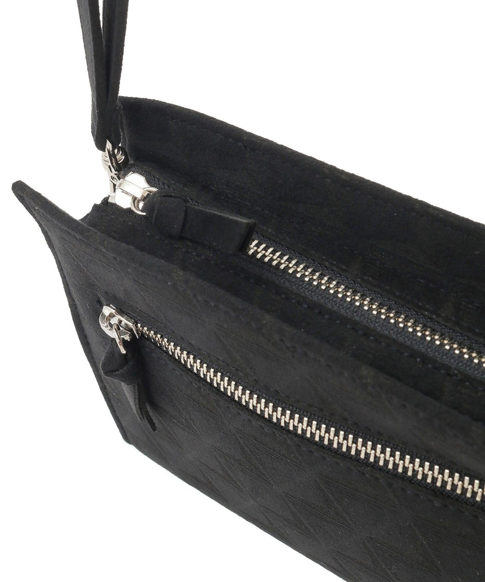 MEN'S BIGI 【Estivant/エスティバン】Clutch Bag/ ウルトラスエード クラッチバッグ ブラック