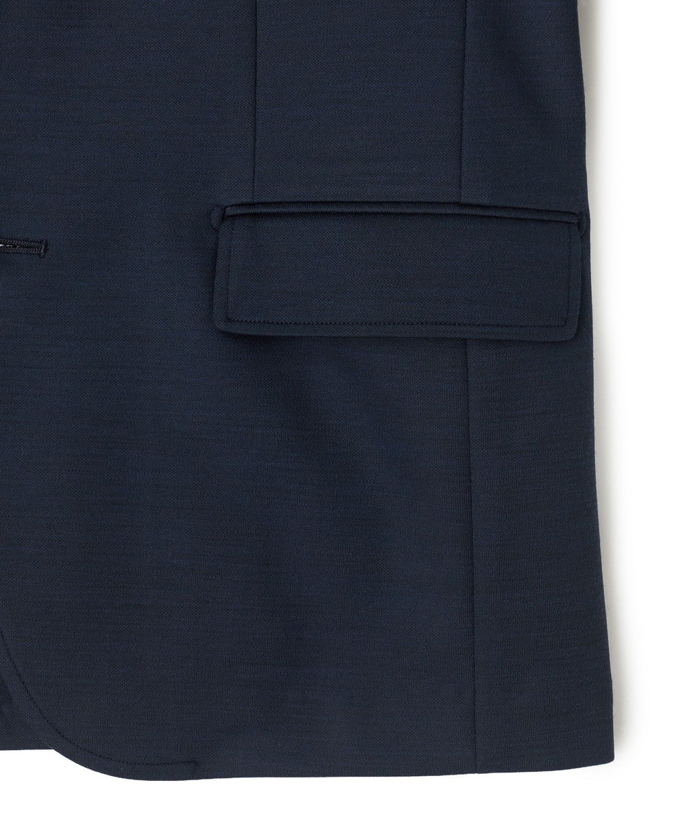 MEN'S BIGI 《別注》COLE HAAN ウールブレンドシャイニーポンチセットアップジャケット ネイビー
