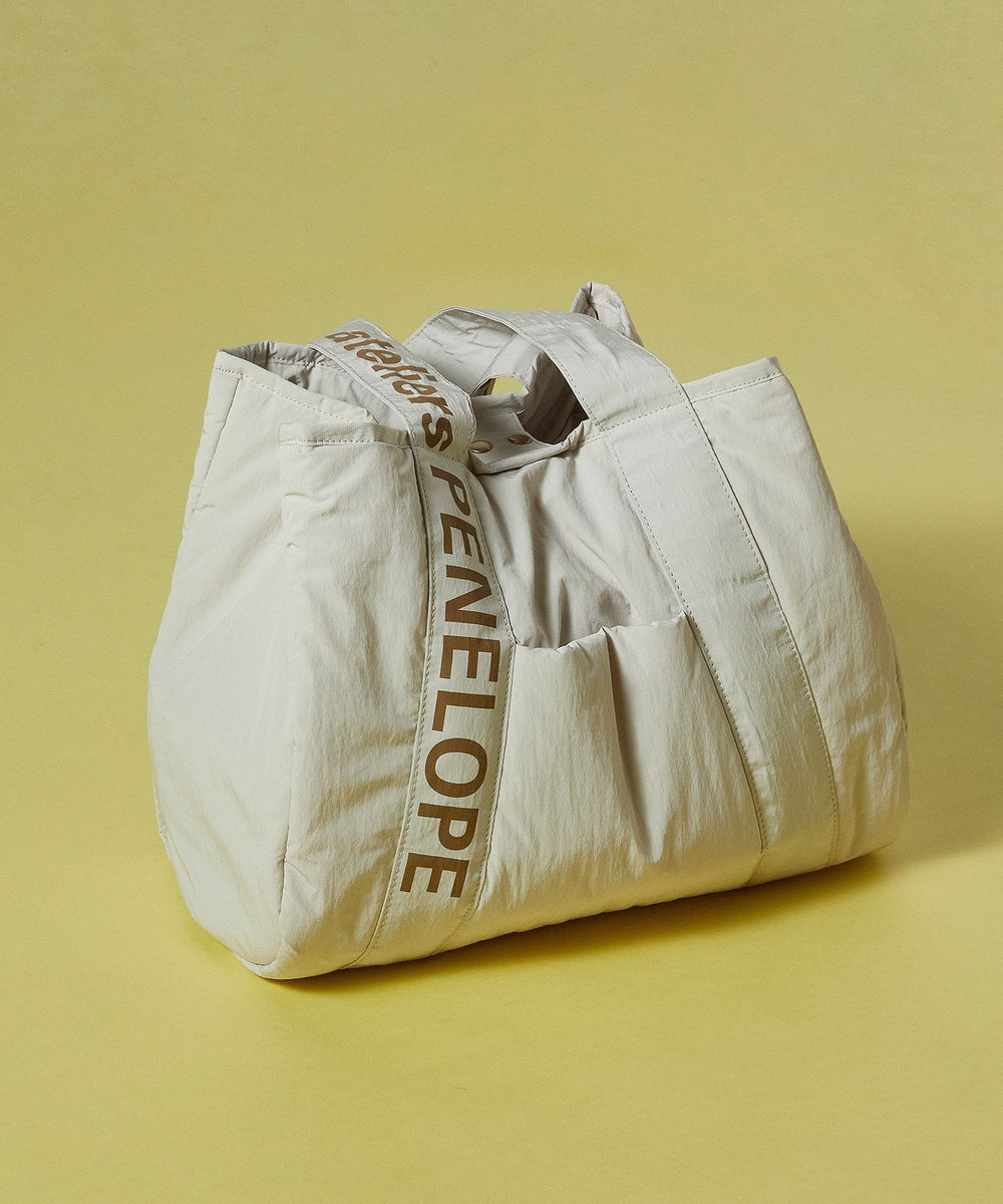 L'EQUIPE ateliers PENELOPE×L'EQUIPE ボンディングトートバッグ ベージュ