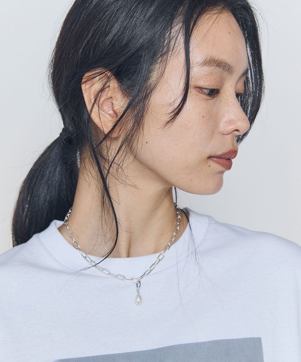 1er Arrondissement ＜YVETTE（イヴェット）＞別注パールチャーム シルバー