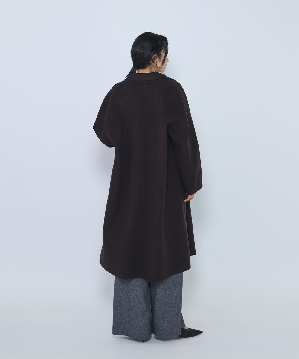 1er Arrondissement ラップリバーコート ブラウン