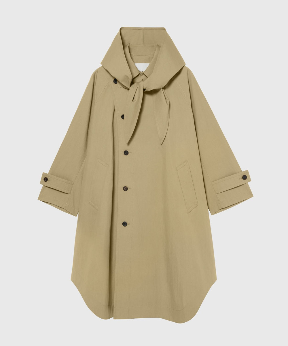 DÉPAREILLÉ GABARDINE BALMACAAN COAT / ギャバジンバルマカーンコート ベージュ