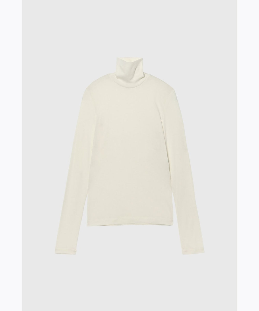 DÉPAREILLÉ WOOL JERSEY TURTLE / ウールジャージータートル オフホワイト