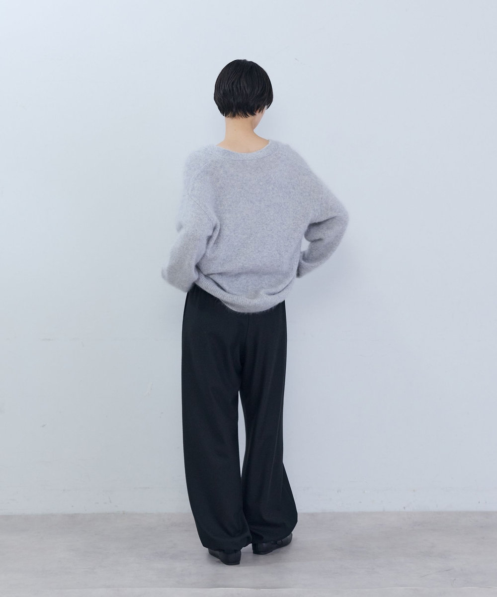 ADIEU TRISTESSE ウォームイージーパンツ ブラック