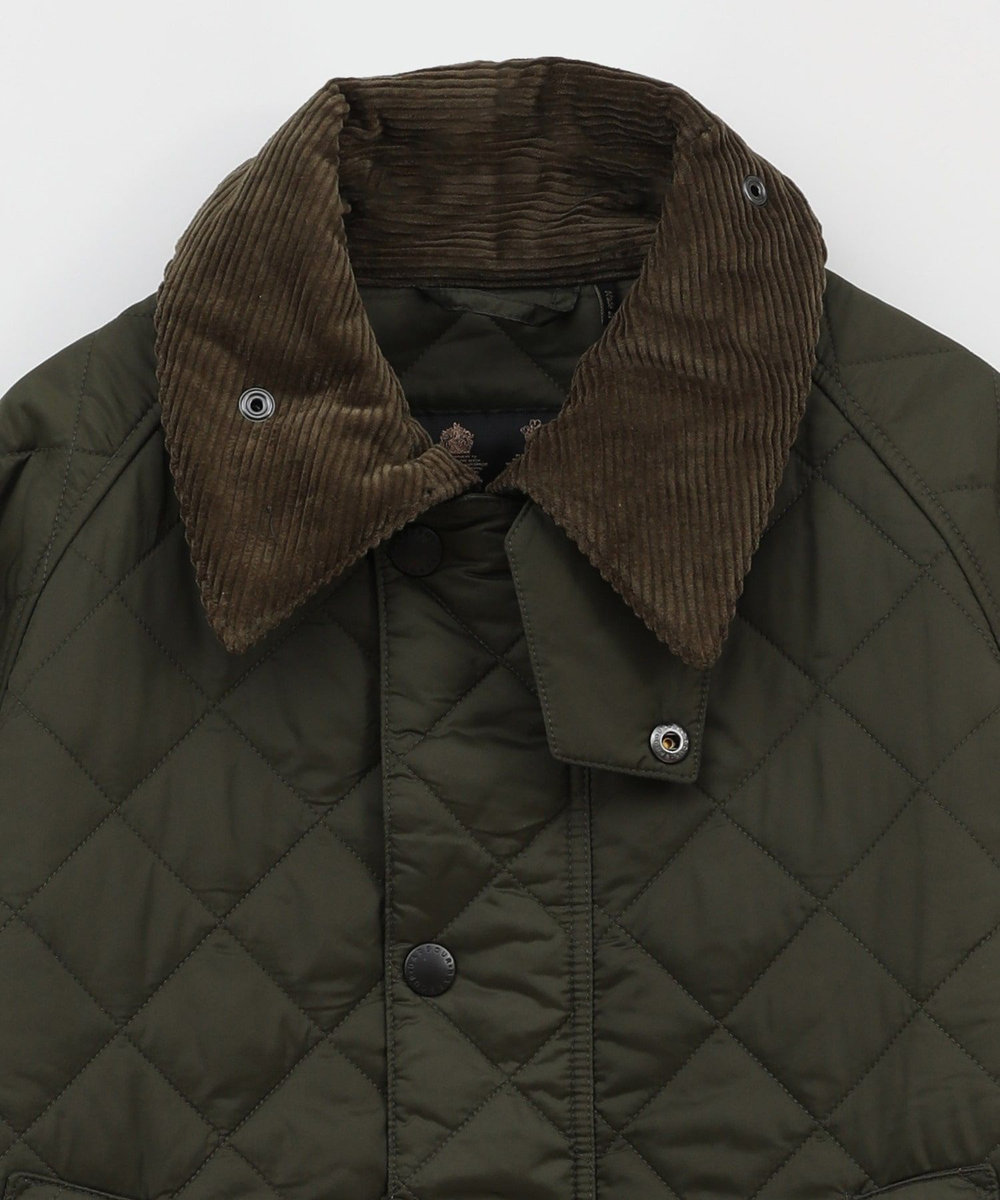 MEN'S BIGI 【Barbour/バブアー】 キルティングブルゾン BEDALE（ビデイル） オリーブ