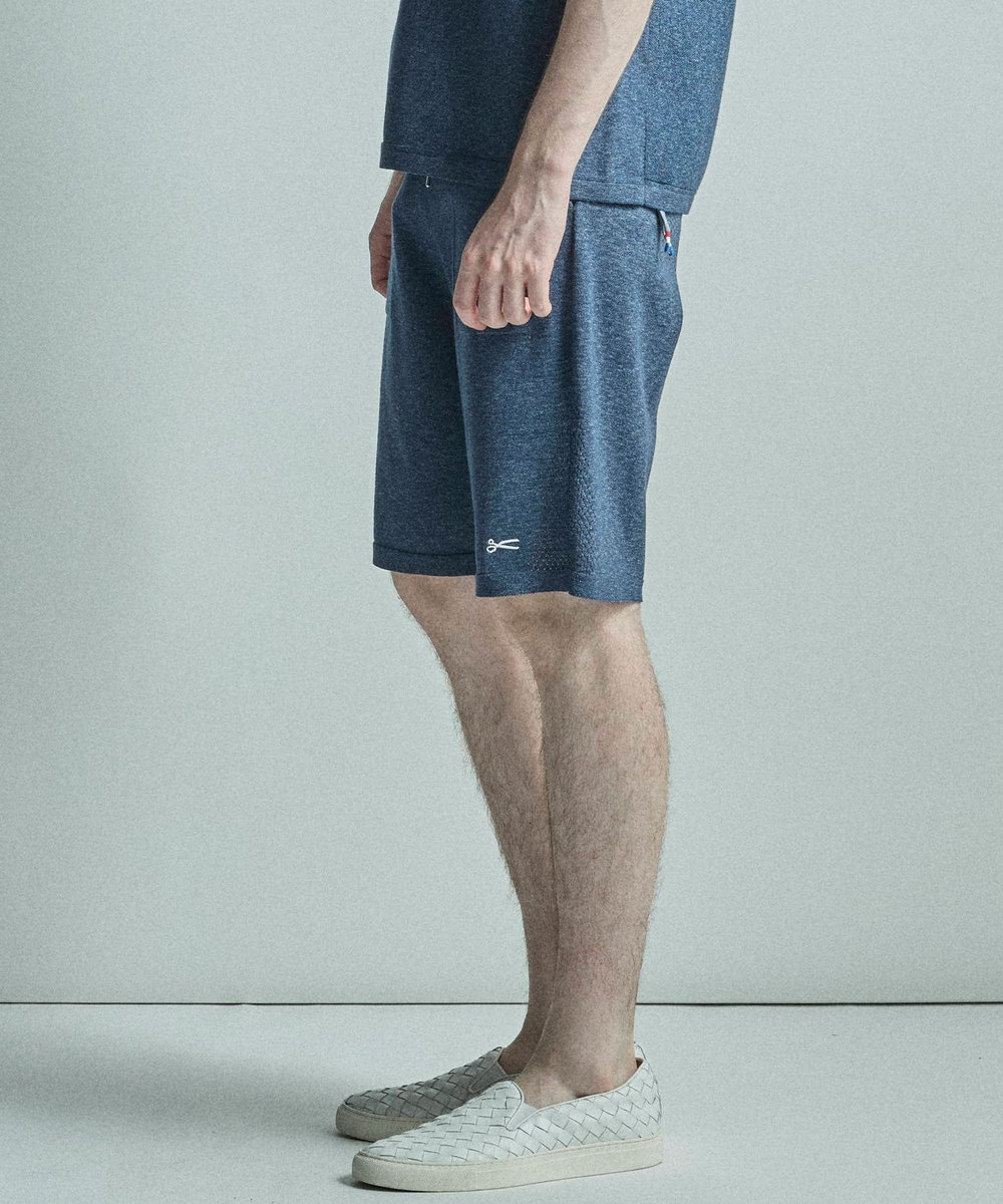 MEN'S BIGI 【DENHAM/デンハム】別注ニットショートパンツ ネイビー