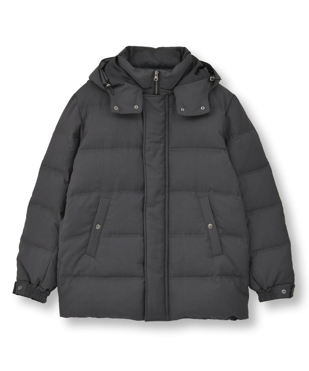 MEN'S BIGI TRシャンブレー ダウンジャケット＜撥水加工＞ ライトブラウン