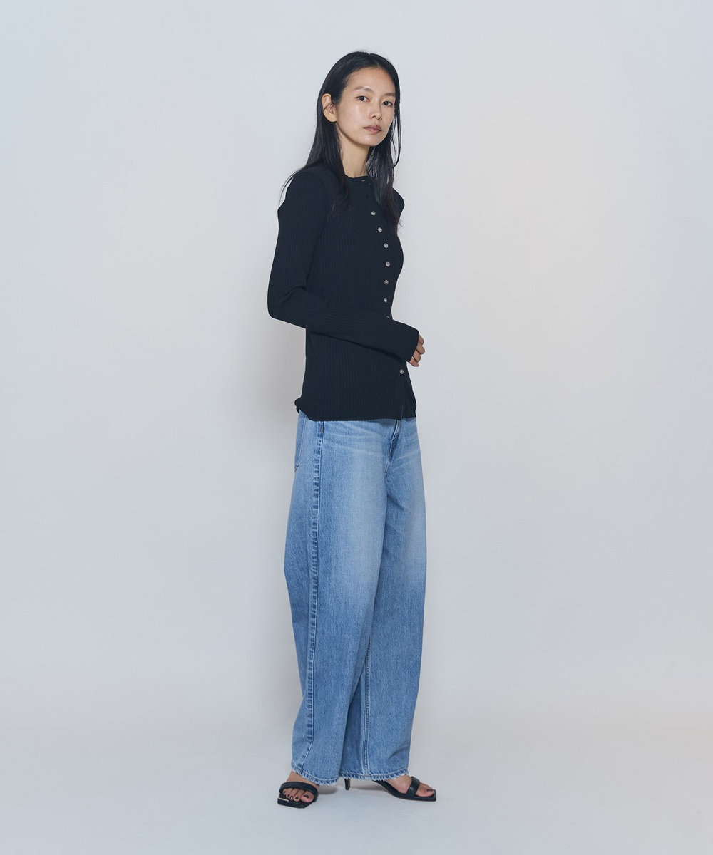 1er Arrondissement ＜upper hights / アッパーハイツ＞“THE GARNET"デニムパンツ ブルー