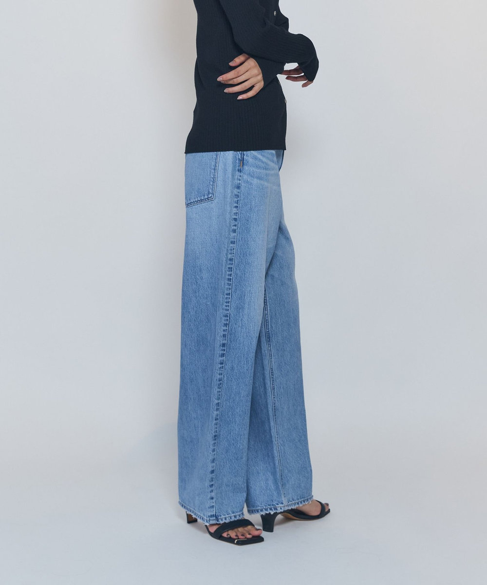1er Arrondissement ＜upper hights / アッパーハイツ＞“THE GARNET"デニムパンツ ブルー