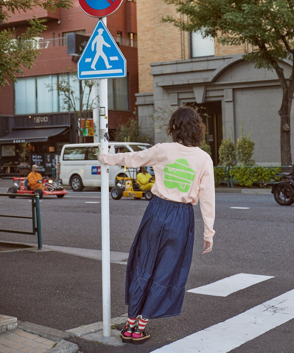 FRAPBOIS マークL/ST ピンク
